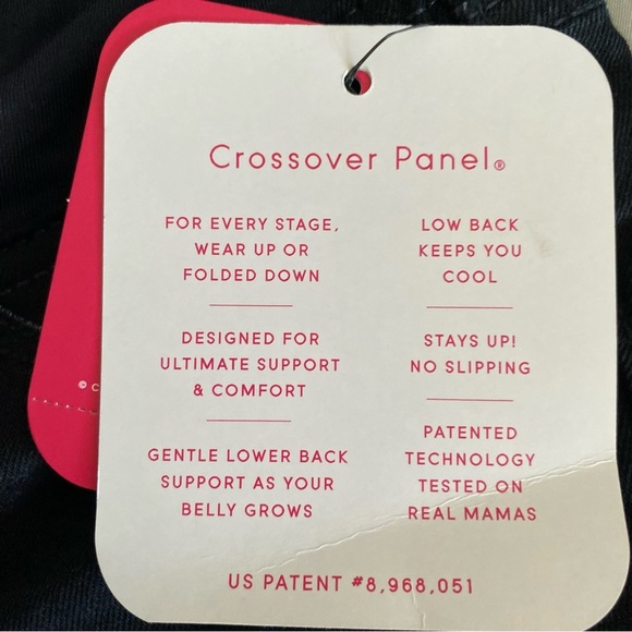 Isabel Maternity Crossover Panel bermuda Shorts - Picture 10 of 13